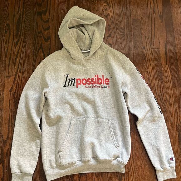Grey champion hoodie - Picture 2 of 5